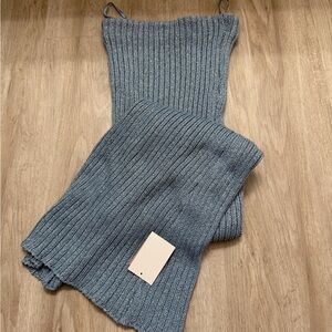 JLUXLABEL blue knitted skirt